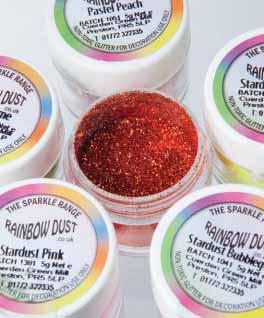 Rainbow Dust The Sparkle Range Non-toxic, non-edible glitter 27M-PEN301 Peach 27M-PEN302 Red 27M-PEN303 Royal Blue 27M-PEN304 Silver Grey 27M-PEN305 Sky Blue 27M-PEN306 Spring Green 27M-PEN316 Grape