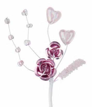 Artificial Flowers 51C-155-13 Silver