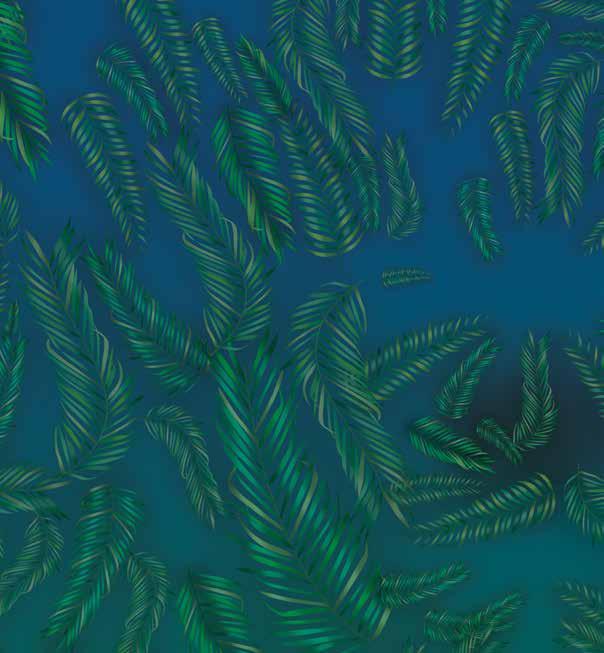 KEY WEST TAHITIAN PEARL KELLY GREEN MINT SKY KELLY GREEN COBALT BLUE ORCHID BORA BORA BIRDS OF