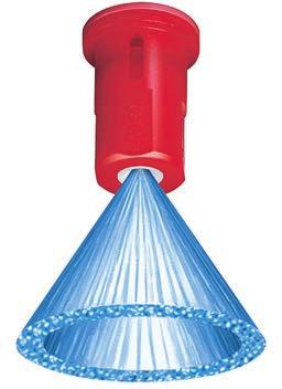 Air Induction Hollow Cone Spray Tips Hollow cone spray pattern is ideal for air blast and directed spray applications.