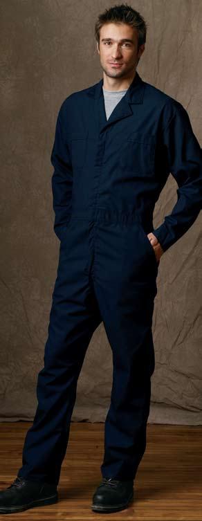 B. Insulated Twill Coverall, Navy (CT30NV) outerwear C. Speedsuit Touchtex technology feels great and wears well with durable press and soil release.