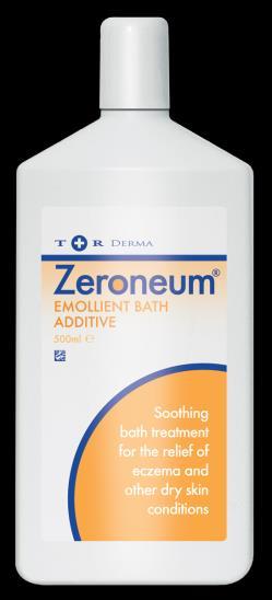 The same 27% w/w paraffins as E45 Cream ZeroAQS Cream, the same 21% liquid paraffins as Aqueous Cream but without SLS.