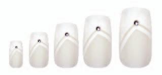 Artificial Nails Unghie Artificiali 21 Short French Nails, Neutral FRENCH NATURALE, CORTE Short French Nails, Pink & White FRENCH ROSA E BIANCO, CORTE French Nails, Glitter FRENCH PUNTA V CON