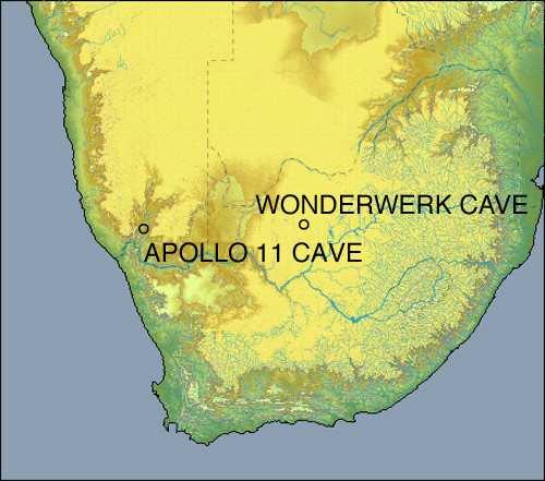 The oldest scientificallydated rock art in Africa.