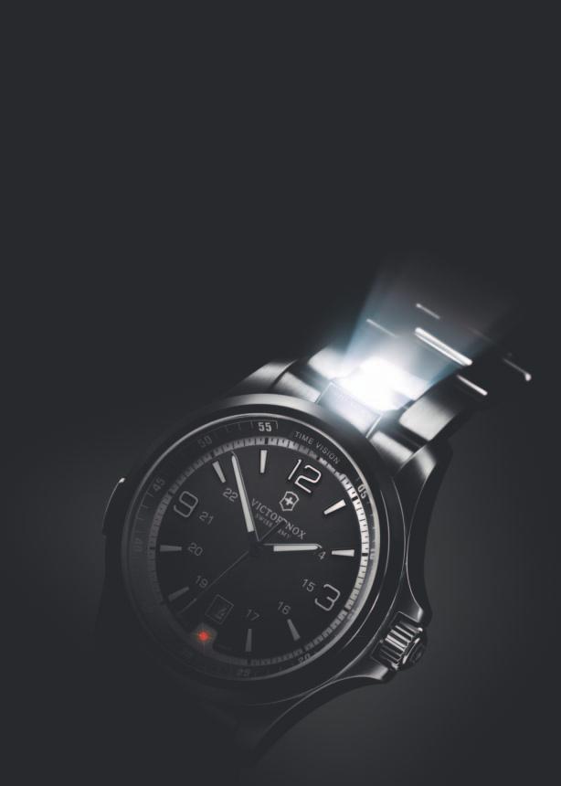 HISTORY & VALUES BRAND VALUES Each Victorinox SwiSS army timepiece EmbodiES the Spirit of the legendary original SwiSS army KnifE, a universal Symbol of functionality, innovation, quality and iconic