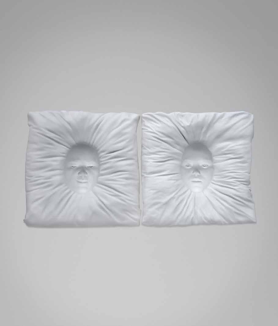 12 I Mauro Corda Mauro Corda I 13 The Pillows series At once both ephemeral and permanent, Corda s imprinted pillows attract a certain type of longing.