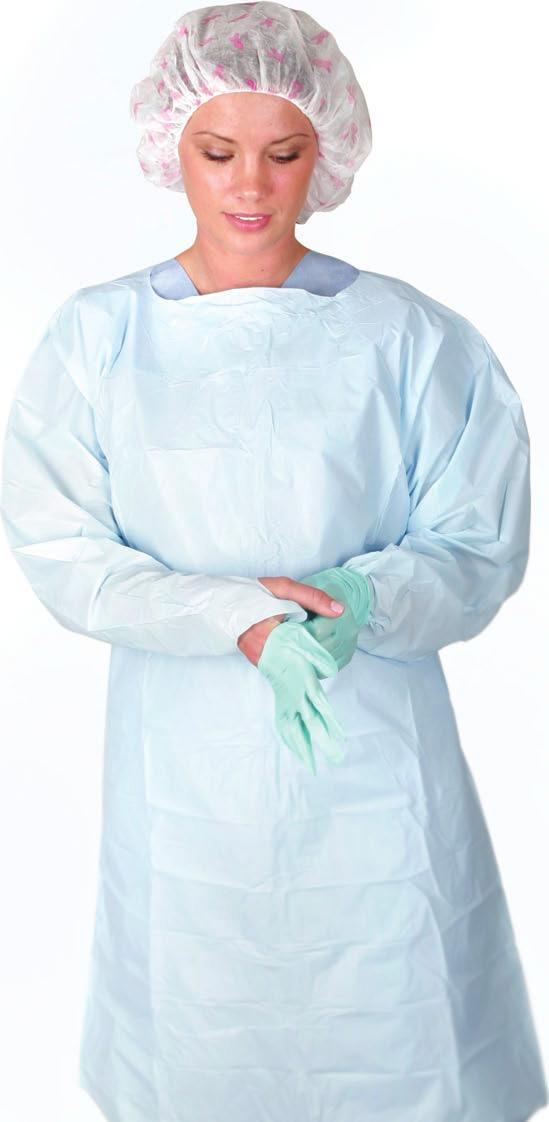NON27457XL Knit Cuffs, Blue, X-Large Size 30/cs NON27457XXL Knit Cuffs, Blue, XX-Large Size 30/cs Save time and prevent sleeve-slide with Thumbs Up Polyethylene Gowns Made from blue polyethylene