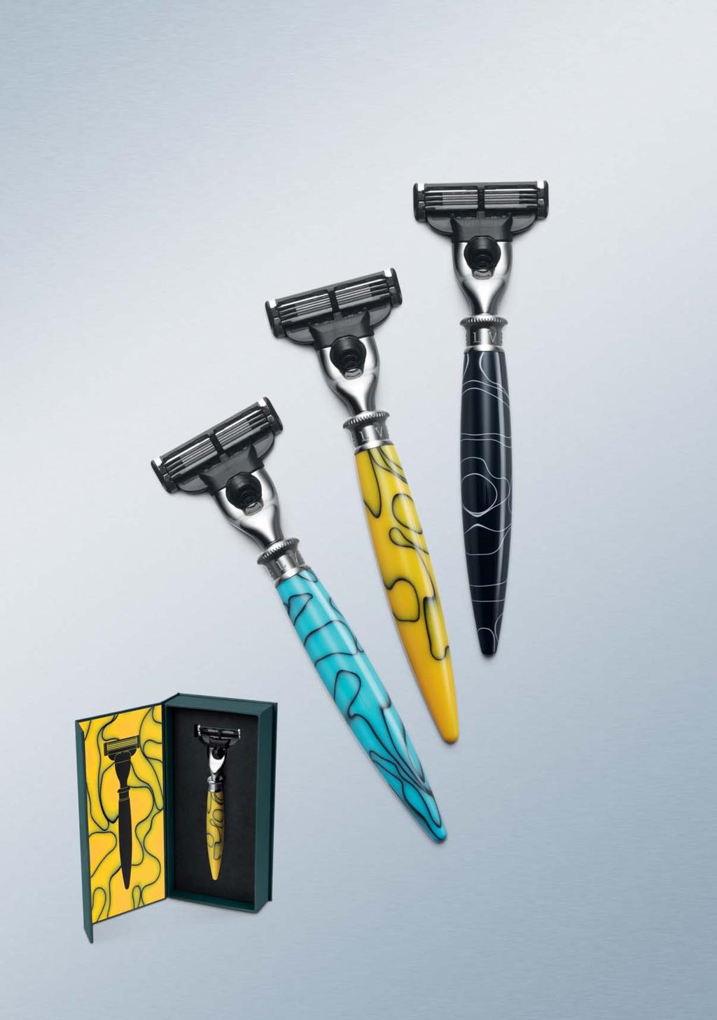ARTISAN RAZORS The Artisan Razors have been designed as the perfect men s gifts, incorporating visually stunning and individually unique resins, beautifully finished stainless