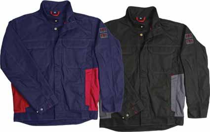Flame resistant 370 g/m² Clothing for welders! Jacket Flame resistant jacket that also withstands welding. It has pre-bent sleeves and has an adjustable waist for good comfort.