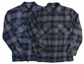 The flannel hooded shirt has a zipper closure and a Carpenter ACE transfer on