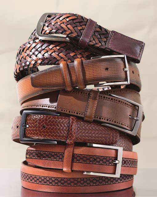 16 MODERN UTILITY Tommy Bahama Belts RECREATION CENTER: Rugged leather and bigger