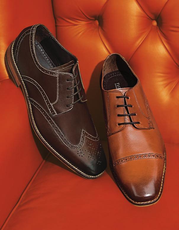 Florsheim POLISHED AND REFINED: Make the last thing you put on the first thing people notice.
