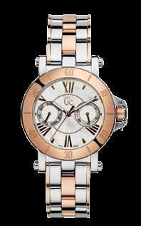 variation with rose gold PVD Engraved screwed case back Clip-down crown-protector Scratch-resistant sapphire crystal