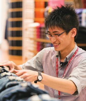 Franchise store managers embrace Fast Retailing s corporate vision, values and culture, and local employees feel secure in their positions and in their