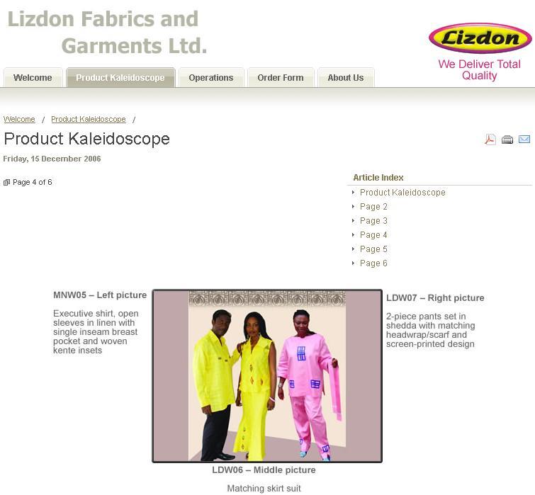 Lizdon Fabrics and Garments Ltd.