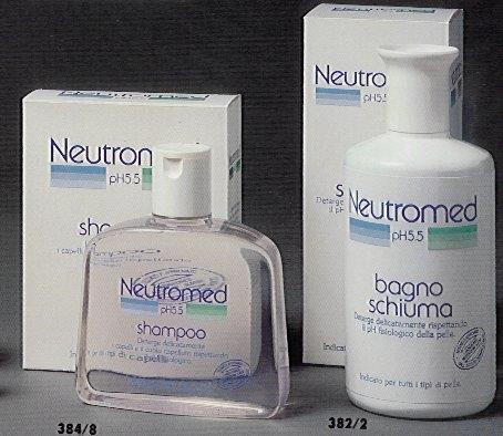 OUR HISTORY: the Eighties and the Nineties With Neutromed, a toiletry line characterized by
