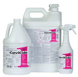 When used as directed, fragrance-free CaviCide1 will effectively clean and disinfect surfaces and can help reduce the risk of cross-contamination.