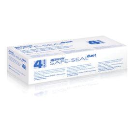 Secure seal with extra wide chevron seal protects against instrument breaching while high quality porous medical-grade paper meets medical standard.