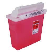 SHARPS CONTAINERS 6.6 Litre BD chemotherapy sharps collector. Red. (12/CS) BD300459 1.4 L itre BD tray sharps collector. Yellow with funnel entry. (36/CS) BD300460 5.