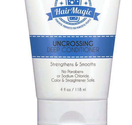 UNCROSSING DEEP CONDITIONING MASQUE Strengthens & Smooths This Keratin-infused deep conditioning
