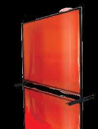 80 6X10VF1-ORA 6 x10 single panel frame with orange screen $120.