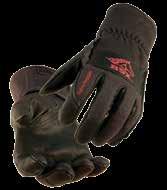 TIG Welding Gloves 07 BSX FR Snug-Fit Strap Cuff Premium grain kidskin palm.