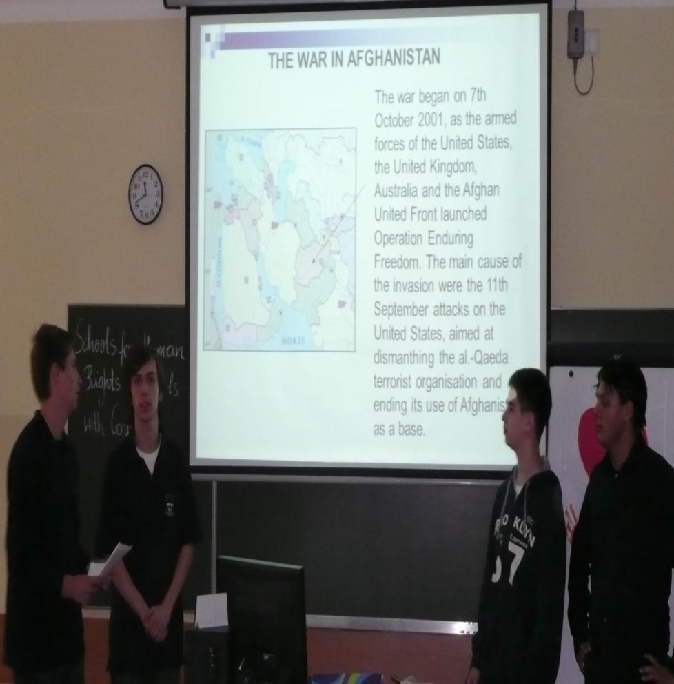 Group 4 Gave the examples of Human Rights violations