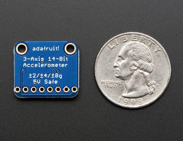 To get you going fast, we spun up a breakout board for this little guy. Since it's a 3V sensor, we add a low-dropout 3.3V regulator and level shifting circuitry on board.