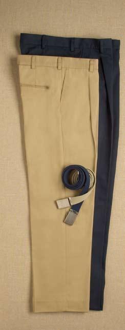 increments)* 000270 (20) Navy, (62) Khaki In-stock garments can be