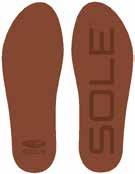 CASUAL FOOTBEDS THIN SKU: C0 Trusted customizable support featuring premium leather.