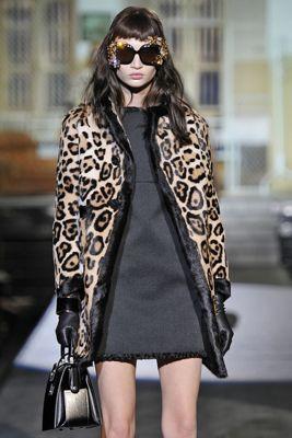 Milan Trend 7 Animal Printed Furs 1. Dsquared 2 2.