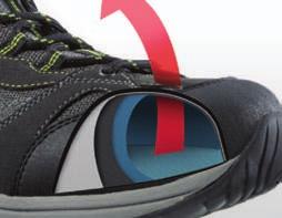 The cushioning and fit of the Ortholite insoles never change inside the shoe, providing maximum comfort.