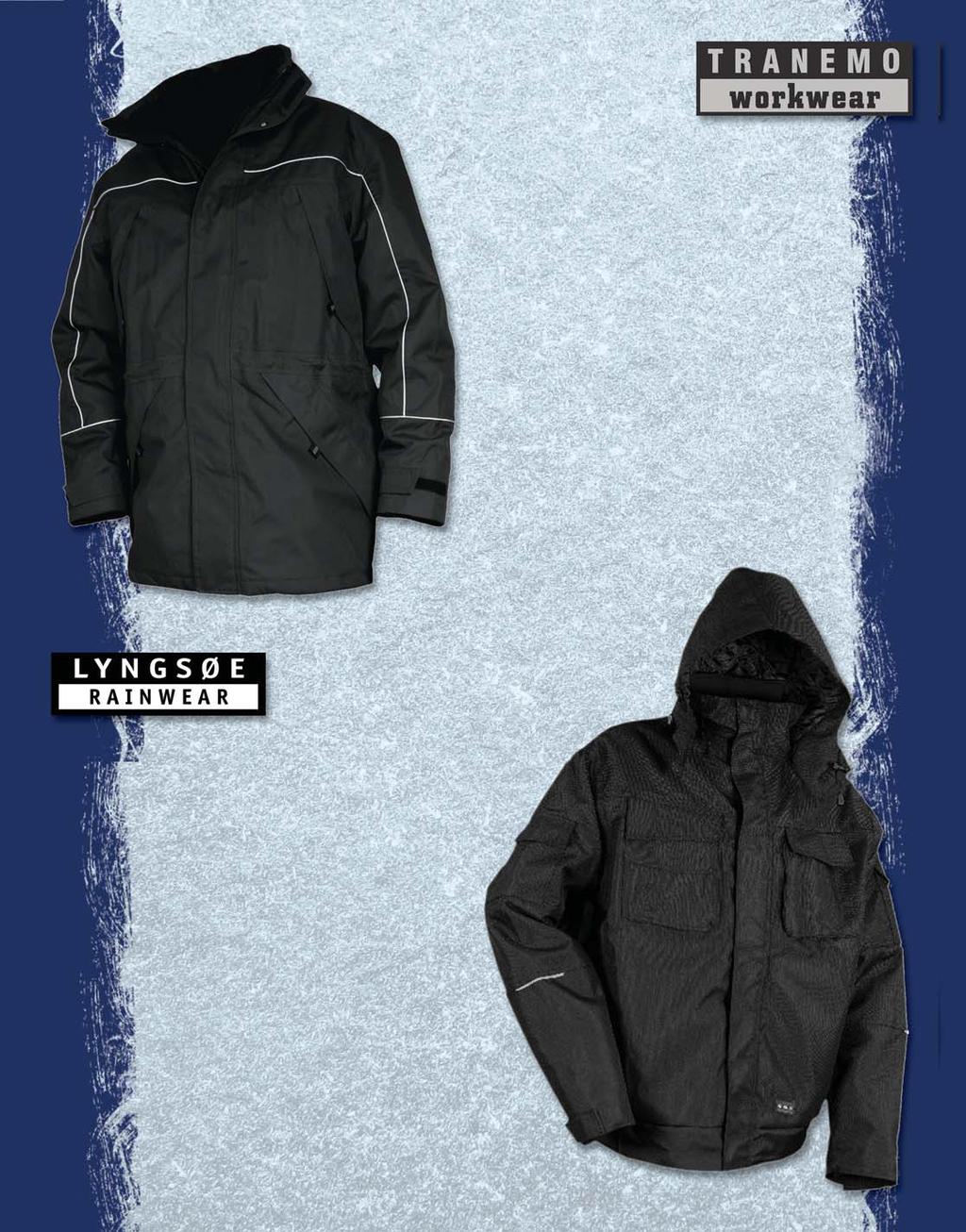 FOUL WEATHER PROTECTION WINTER PARKA T-TEX - 6232 46 All year Parka with detachable fleece lining. Double flap over two way front zip.
