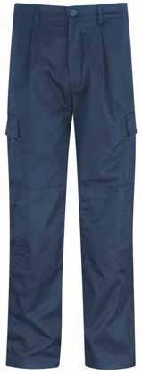 STANDARD WORK TROUSERS Polycotton. Regular and Tall fit. Sewn in crease. Zip fly with button.