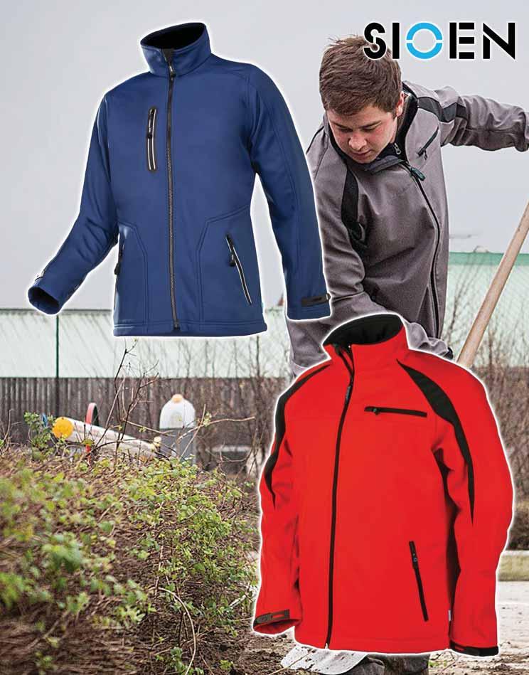 PULCO BONDED SOFT SHELL - 622Z Bonded softshell jacket (2-layer). Modern styling. Lightweight softshell jacket. Cold and wind protection. Can be zipped into the rain jacket 608Z. Stitched seams.