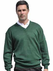 v-neck sweater, set in sleeve with saddle shoulder,