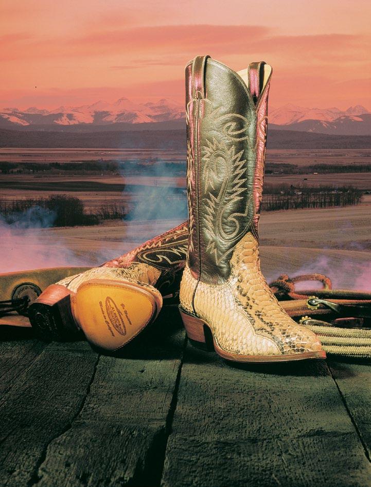 Made in Calgary CELEBRATING THIRTY-FIVE YEARS OF QUALITY 1978 2013 Alberta s Only Western Boot Manufacturer #50-50 Ave S.