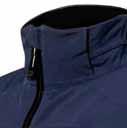 lightweight fabric with stretch soft brushed micro fleece on inside Ladies rain jacket in full stretch fabrics allover for great movement.