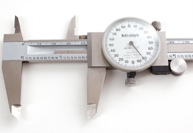 Digital vs. Dial Calipers There are a few different types of caliper you'll come across: digital, dial and vernier. We're going to skip vernier and show the difference between dial and digital.