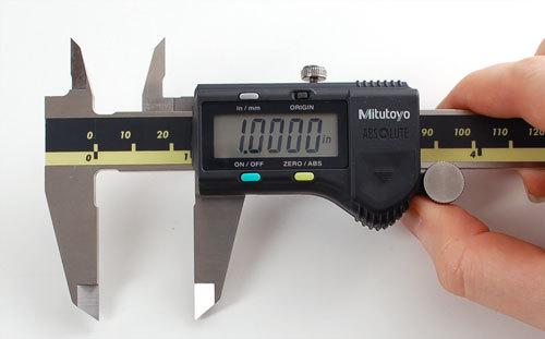 Digital calipers don't have any rack/pinion/gear system. This makes them more shock-proof which we like (since we're a little clumsy and have dropped the calipers a few times).