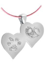 two stones Your Single Heartfelt Charm includes two lines