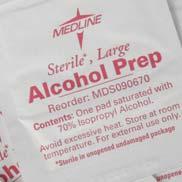 ALCOHOL Prep Pads and Swabsticks Ideal for use as topical antiseptic prior to administering injections.