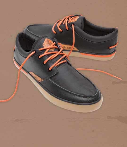 STORM N1CHA005 - low cut - vulcanized outsole EURO SIZE : 39-46, US SIZE : 6,5-12 DARK DENIM - action leather / suede leather / heavy
