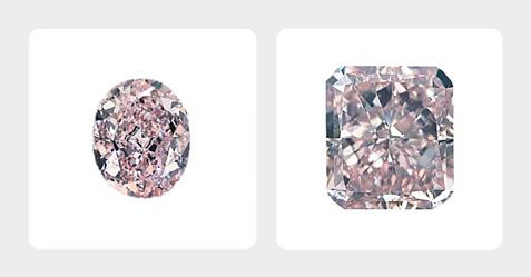 Warmer (i.e., orangy) pink diamonds may be confused with brownish pink if color is not compared to color references using consistent observation methodology (figure 18).