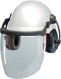 For Face protection only select slot adaptor blade based on hard hat choice from the chart below. Continue to Step 3 and 4. 2b.