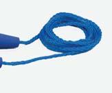 Reusable Corded (PVC cord) Ear Plug, Blue, SNR 26, NRR 25 EP-415 Reusable Corded (PVC cord) Metal Detectable Ear Plug, Blue, SNR 26,
