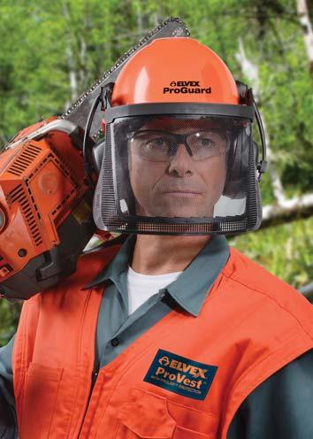CHAIN SAW PROTECTION ProGuard TM Chain Saw Safety Series: Head-to-leg protection designed by professionals Danger is ever present, and that makes safety and reliability critically important to every