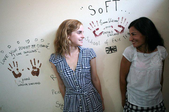 Emma Watson, Fairtrade and People Tree by Neve Global Village, an environmental campaigning NGO, was founded in Japan by green activist Safia Minney in 1991.