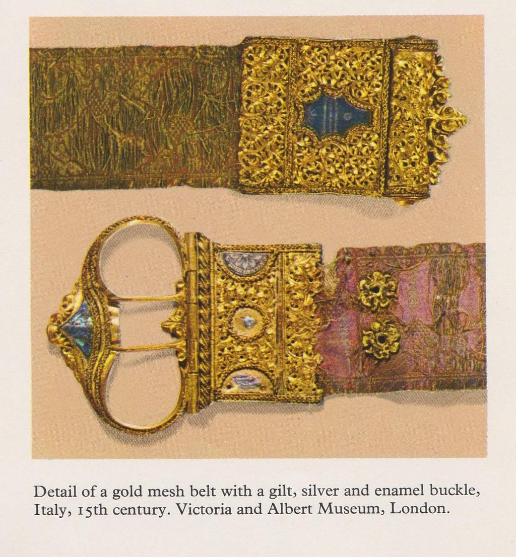 Gold Mesh Belt, 15 th C.