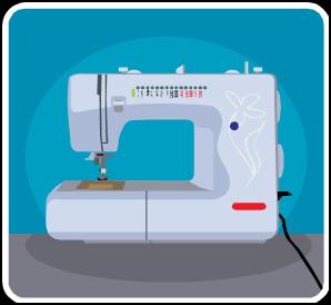 Lesson 1 Creativity BACKGROUND BASICS... Creativity Are you ready to have fun and to teach creativity? One of the first things the youngsters will need to learn is how to use a sewing machine/serger.